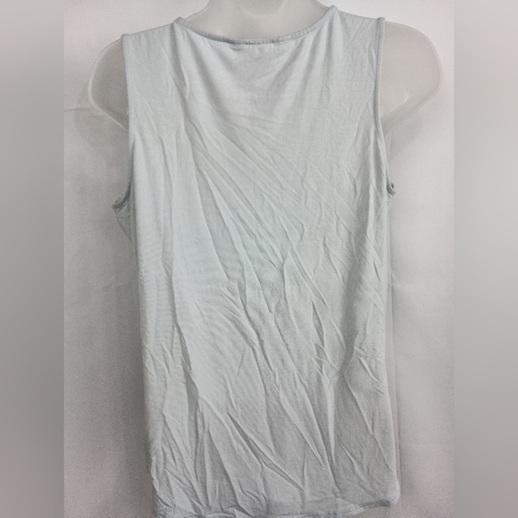 2/$30 MARKET & SPRUCE Sleeveless Periwinkle Blue Patterned Top (#215) - Picture 6 of 8